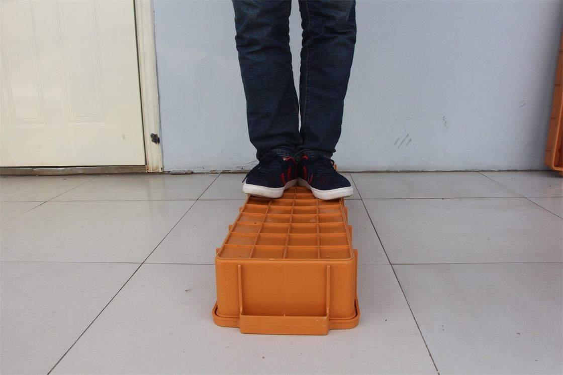 جعبه هسته جعبه مته مقاوم در برابر درجه حرارت مقاوم در برابر آب / جعبه پلاستیکی مته هسته نارنجی